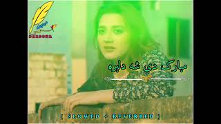 Mubarak De Sha Dilbara Pashto Song   Slowed  Reverbed [upl. by Akelam479]