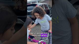 La bicicleta botada 😨 shorts video youtubeshorts viralvideo [upl. by Acinomahs]