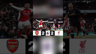 Arsenal 2 vs 2 Liverpool All goals and highlights premier league 202425 match result short [upl. by Chill119]