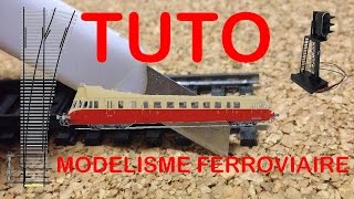 TUTO Modélisme ferroviaire  découpage du liège 1 [upl. by Wrand]