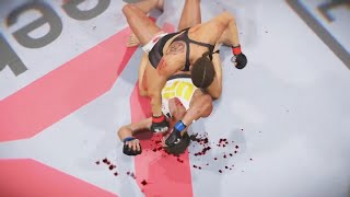 Amanda Nunes vs Julianna Pena Full Fight UFC 2 [upl. by Martijn818]