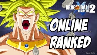 Dragon ball xenoverse 2 Broly Online ranked matches  PRE PATCH [upl. by Ayatal]