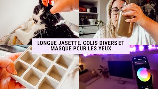 LONGUE JASETTE COLIS DIVERS ET MASQUE POUR LES YEUX [upl. by Spatz]