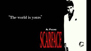 quotScarfacequot 1983  End Credits theme original HD  Giorgio Moroder [upl. by Mufinella]