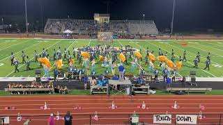 Bremen Blue Devil Band halftime performance at Pepperell Away game [upl. by Hamitaf]