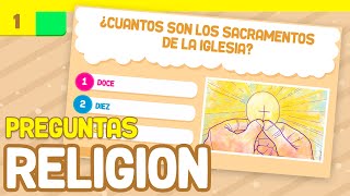 20 Preguntas sobre RELIGIÓN  Catecismo preguntas y respuestas  Estudiar la catequesis  BAZUM [upl. by Strait308]