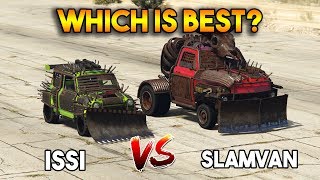 GTA 5 ONLINE  ISSI vs SLAMVAN WHICH IS BEST [upl. by Notxam]