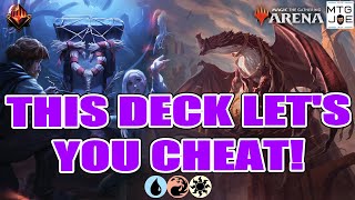 Invoke the Elder Dragon Jeskai Velomachus Combo in MTG Arena Historic Bo1 [upl. by Euqram]