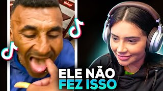 CORINGA E TAINÁ REAGINDO AOS MELHORES MEMES DO TIKTOK SE RIR JÁ SABE NÉ [upl. by Sykes]