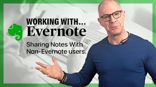 How To Share an Evernote Note With Someone Not Using Evernote [upl. by Duff]