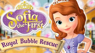 Disney Sofia The First Royal Bubble Rescue Fun Game For Kids [upl. by Macnair]