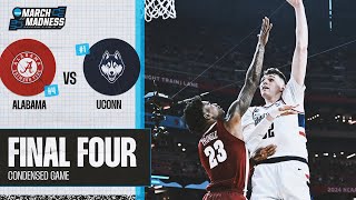 UConn vs Alabama  Final Four NCAA tournament extended highlights [upl. by Rajiv896]