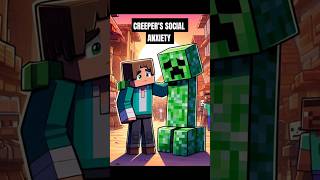 Creepers Struggle  shorts minecraft youtubeshorts trending [upl. by Ydaf387]