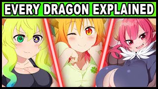 All Dragons and Their Powers Explained  Miss Kobayashis Dragon Maid Every Dragon [upl. by Aekim208]