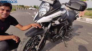 Suzuki VStrom 650 XT ABS India Review  Best VFM Adventure Motorcycle [upl. by Staten]