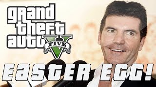 Grand Theft Auto 5  Simon Cowell Parody Easter Egg GTA V [upl. by Hoye234]