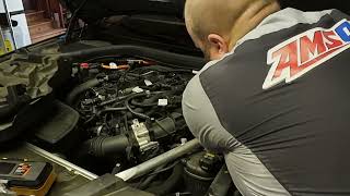 2022 BMW 530e engine oil change [upl. by Hilaria]