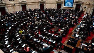 Financiamiento Universitario diputados debate el veto de Milei [upl. by Litnahc]