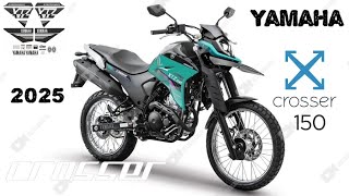 quotFirst Look Yamaha Crosser 150 2025  A Versatile Adventure Bikequot [upl. by Rambert134]