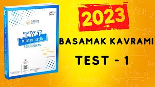 345 TYT MATEMATİK SORU BANKASI ÇÖZÜMLERİ  2023  BASAMAK KAVRAMI  TEST 1 [upl. by Frentz]