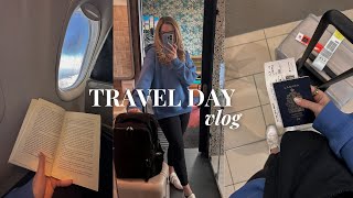 TRAVEL DAY VLOG ✈️ airport routine whats in my travel bag travel essentials amp more [upl. by Aicirtak]