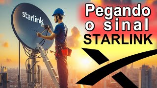 PEGANDO SINAL DA STARLINK [upl. by Sternberg420]