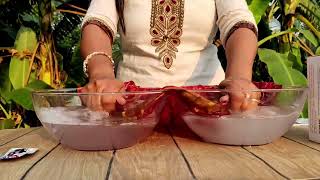 How To Wash Silk Saree At Home With Help of  Dry Clean at Home  Product By  Ansuya Rangani [upl. by Grannias567]