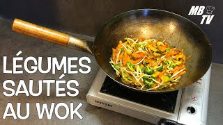 Légumes Sautés au Wok [upl. by Mair]