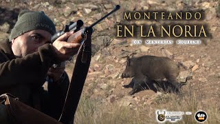 “MONTERÍA EN LA NORIA 🐗 CON MONTERÍAS RIQUELME🇪🇸 ” en Abenojar  Ciudad Real [upl. by Ellenar]