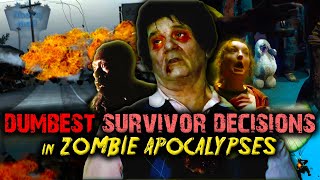 DUMBEST Survivor Decisions in Zombie Apocalypses [upl. by Benjamen198]