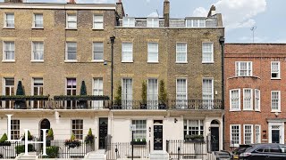 Inside a £15000000 Georgian townhouse in Belgravia Central London [upl. by Akamaozu]