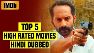 Top 5 Highest Rated South Indian Hindi Dubbed Movies on IMDb 2024 [upl. by Atnuhs]