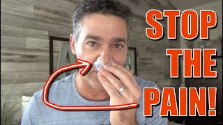 SLICK TIP Stop Nasal Pillow CPAP Mask Irritation and Pain Quickly [upl. by Schuman535]