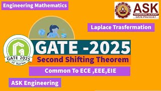 GateEEEECEEIE  Second Shifting Time Scaling Property  LaplaceTransform 3 [upl. by Leahcimed]