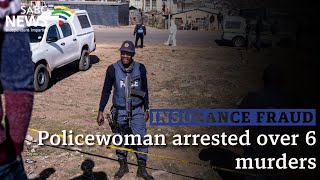 Insurance fraud  Limpopo policewoman arrested over six murders [upl. by Aitnis]