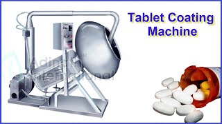 Coating Pan Tablet Coating Machine [upl. by Greenland]