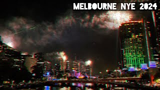 Melbourne Australia  New Years Fireworks 2024 [upl. by Asenav808]