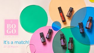 Its A Match doTERRA Europe BOGO Offers [upl. by Ecirtahs]