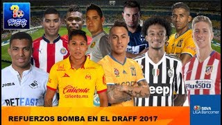 Refuerzos ¡BOMBA en el Draft 2017 en Cancun [upl. by Mackoff]