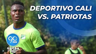 Deportivo Cali vs Patriotas Duelo clave en el descenso del fútbol colombiano [upl. by Ion]