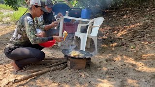 PESCARIA E ACAMPAMENTO NO RIO BRANCO ALTA FLORESTA NO PESQUEIRO DO POLACO [upl. by Amargo]