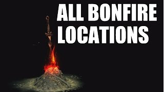 Dark Souls 3  Ashes of Ariandel DLC  All Bonfire Locations [upl. by Jaquelin]