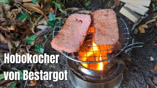 Hobokocher von Bestargot  tragbarer Hobokocher  Camping Hobokocher hobo bestargot [upl. by Oikim546]