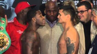 Adrien Broner and Marcos Maidana  Heated FaceOff in San Antonio  SHOWTIME Boxing [upl. by Hera256]