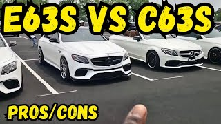 E63s vs C63s owner review [upl. by Bab150]