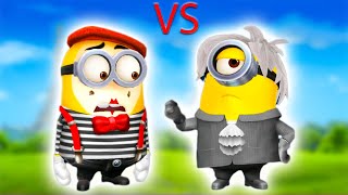 Mime minion Vs Artist Stuart Minion  Despicable Me minion rush game [upl. by Colvin363]