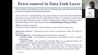 CN Data Link Layer2 and 3 [upl. by Uriel]