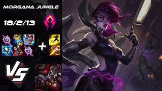 JUNGLE Morgana vs Shaco  EU Challenger Patch 1420 [upl. by Ninazan]