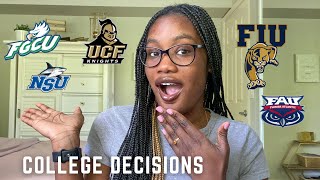 College Decision Reactions 2024  tears were shed [upl. by Donica]