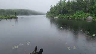 Rainy Day at Flat Mountain Pond [upl. by Arley981]